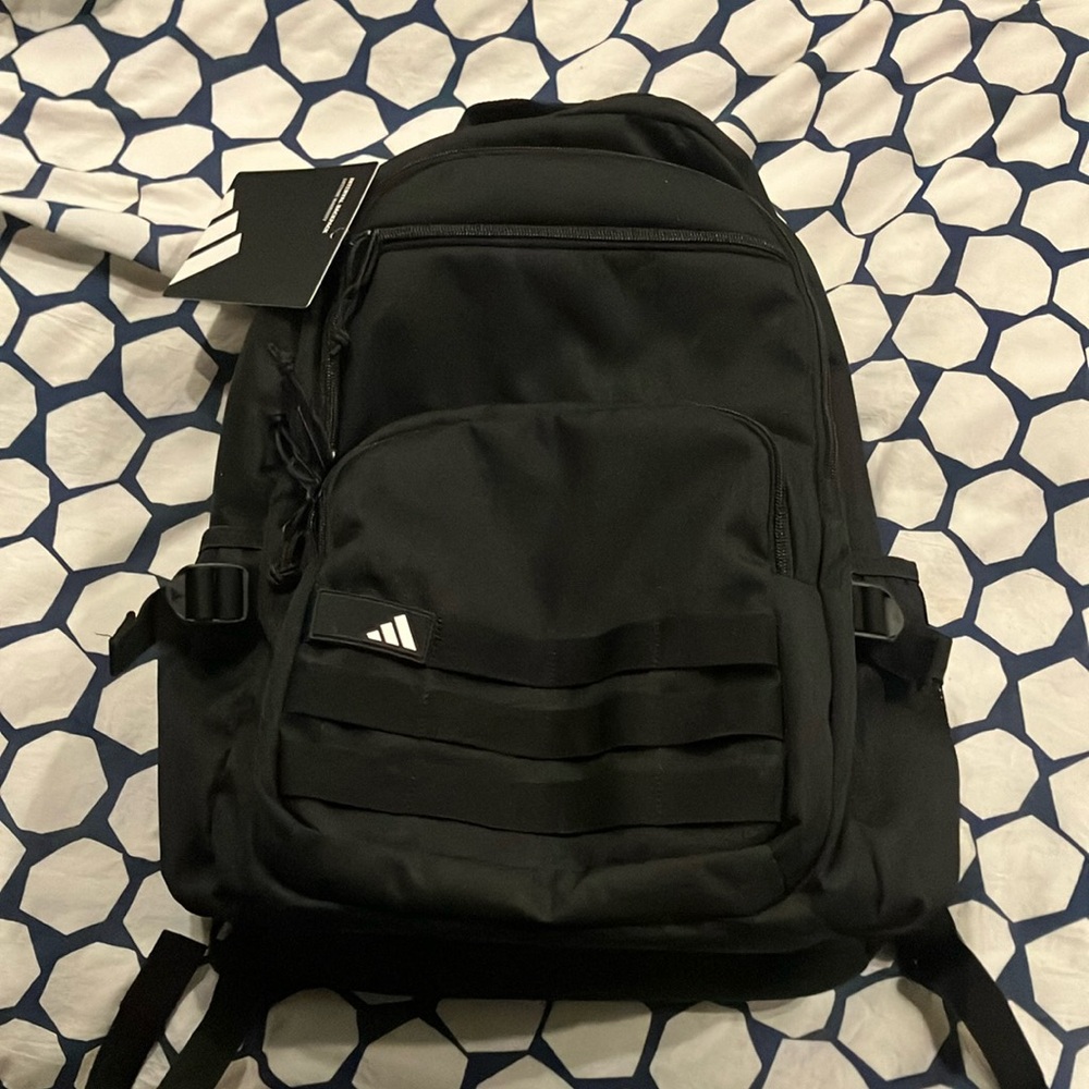 Black Backpack By Adidas With Computer/Tablet Sto… - image 4